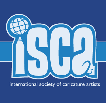 International Society of Caricature Artist Logo