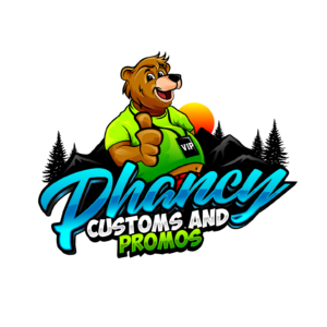 Phancy Customs and Party Entertainment Bear Logo